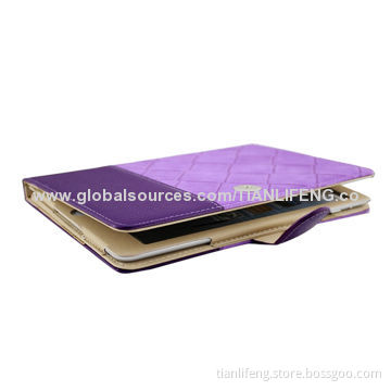 Fashionable Leather Case for iPad Mini 2, Elegant, Colors Splice